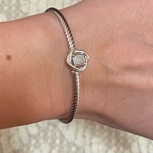 David Yurman Infinity Bracelet with Diamonds